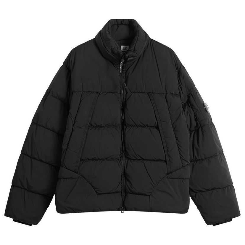 Pernata jakna C.P. Company Nycra R Puffer Jacket, Size Large Crna | 19CMOW239A-005864G-999