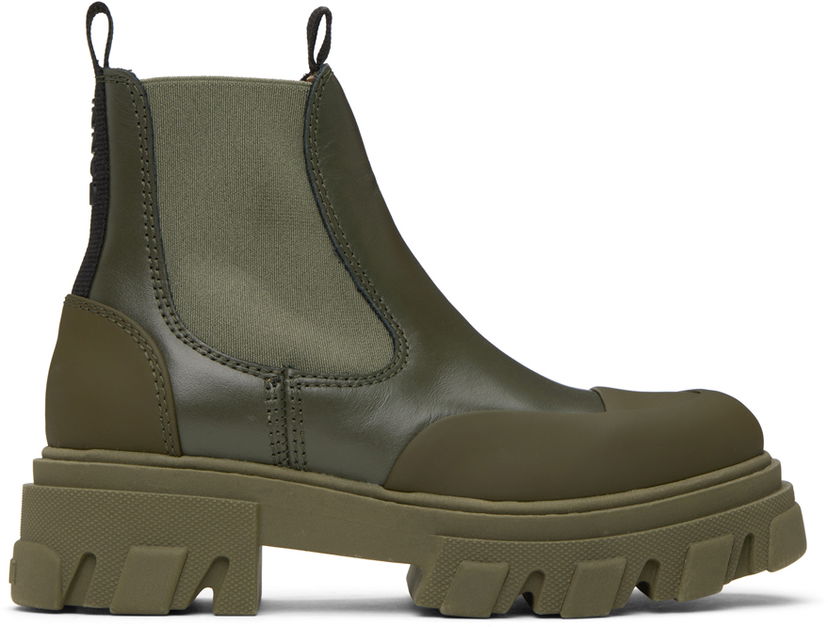 Tenisice i cipele GANNI GANNI Cleated Low Chelsea Boots Zelena | S2236