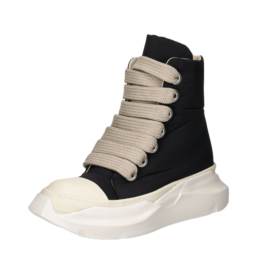 Tenisice i cipele Rick Owens Jumbo Laces Abstract Sneak Crna | DU02D2844.MUPAW2
