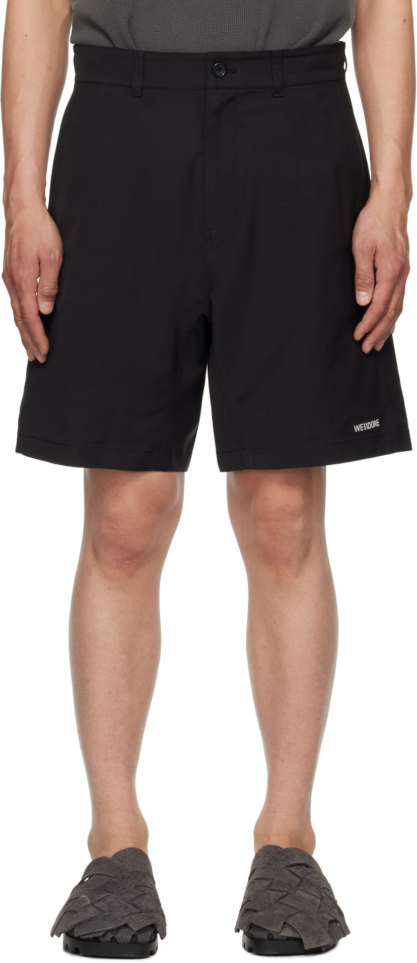 Kratke hlače We11done We11done Classic Shorts Crna | WD-PT1-25-223-M-BK