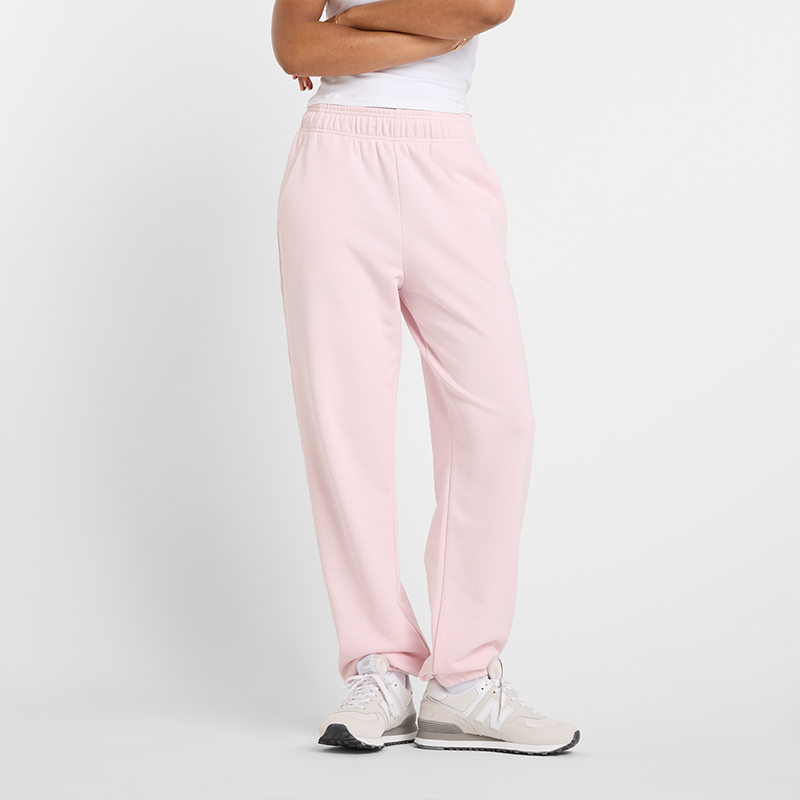 Trenirka New Balance New Balance Sweatpants Ružičasta | NBWP41500RSG