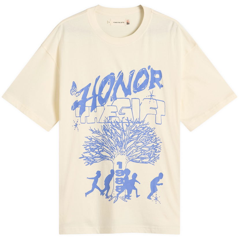 Majica kratkih rukava Honor The Gift Family Tree Graphic Tee Bež | HTG250244-BON