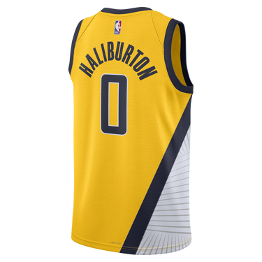 Dres Jordan Dri-FIT NBA Indiana Pacers Statement Edition Swingman Jersey Žuta | DO9528-731, 3