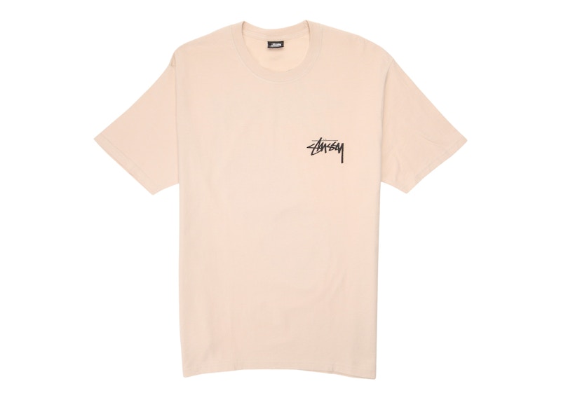 Majica kratkih rukava Stüssy Stussy Dice Graphic T-Shirt Bež | 1904765-SMOK