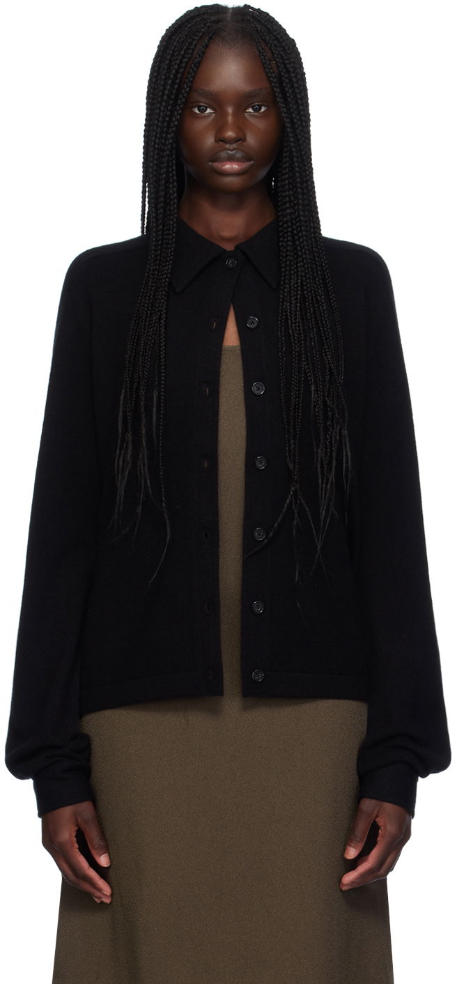 Džemper TOTEME TOTEME Raglan Sleeve Cardigan Crna | 243-WRT0347-YA0016