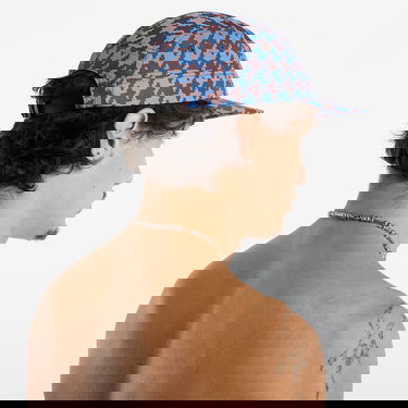 Kapa Saysky Combat Houndstooth Print Universal Fit 5-Panel Cap Višebojno | OUACA101C1047, 2