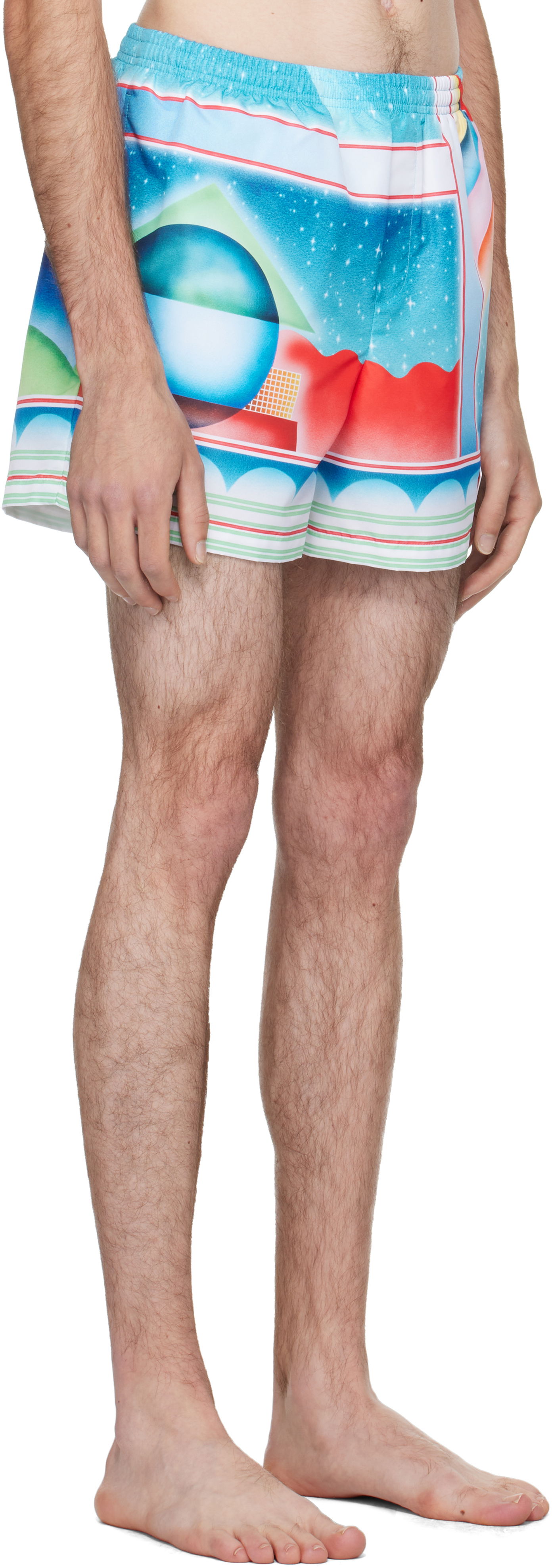 Kupaći kostimi Casablanca Casablanca Galaxy Court Swim Shorts Višebojno | MPF25-TR-032-02, 1