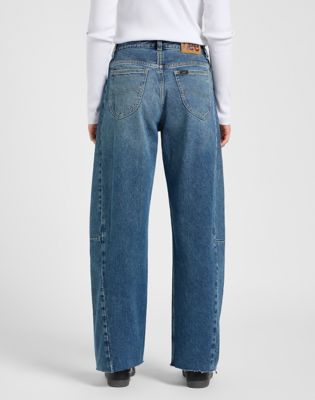 Jeans Lee Rider Barrel Loose Jeans 33x33 Plava | 112372443, 1