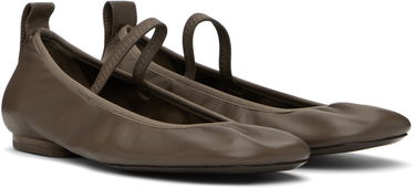 Tenisice i cipele LEMAIRE Square Toe Ballerina Flats Zelena | FO0138 LL0115, 3