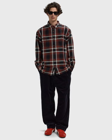 Hlače Carhartt WIP Evan Corduroy Pleated Pants Tamnoplava | I033757-1C.02, 2