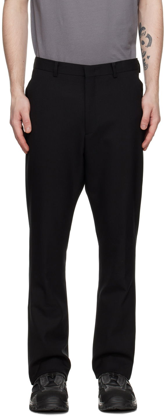 Hlače Kanghyuk Bell Bottom Silhouette Trousers Crna | GA23SSPT03