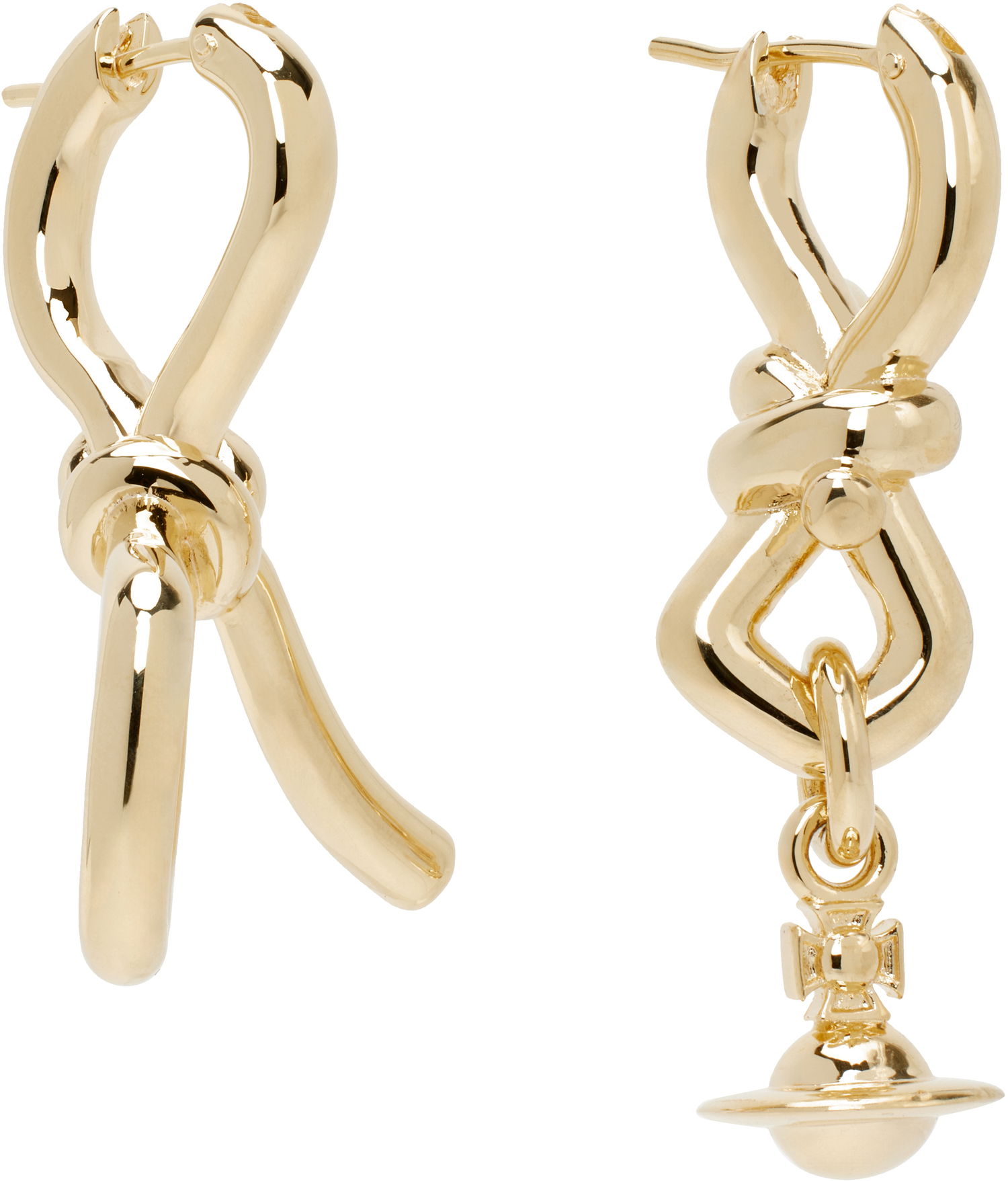 Naušnice Vivienne Westwood Vivienne Westwood Sage Knot Earrings Metalik | 6202016U-02R001-, 1