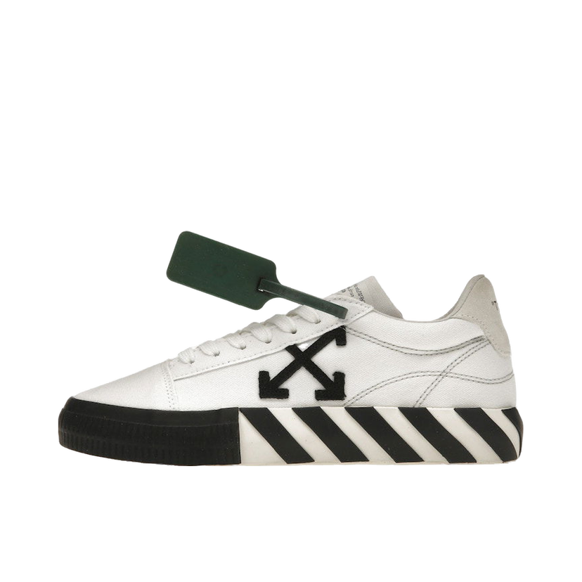 Tenisice i cipele Off-White Vulc Low Canvas White Black SS22 W Bijela | OWIA178C99FAB0010110