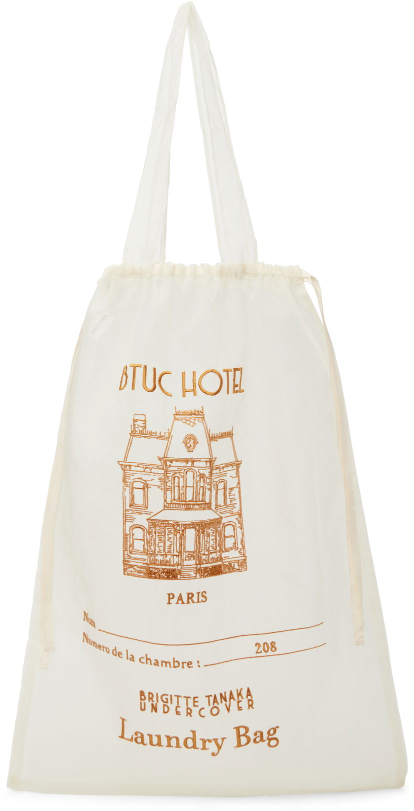 Tote bag UNDERCOVER Brigitte Tanaka Edition Tote Bag Bijela | UC2D1B04