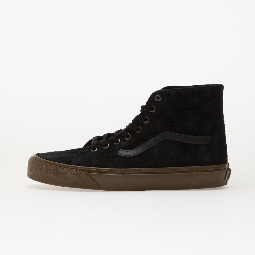 Tenisice i cipele Vans SK8-Hi Tapered Hairy Suede Crna | VN000DCHB9M1