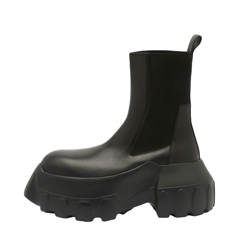 Tenisice i cipele Rick Owens Rick Owens Beatle Mega Tractor Boots Size EU 40 Crna | RU02E1860-LOO-09