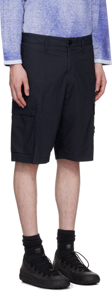 Kratke hlače Stone Island Stone Island Stretch Cotton Tela Paracadute Shorts Tamnoplava | K1S15L100L08S0003, 1