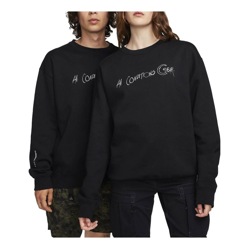 Džemper Nike ACG ACG Fleece Crew Crna | FD8761-010