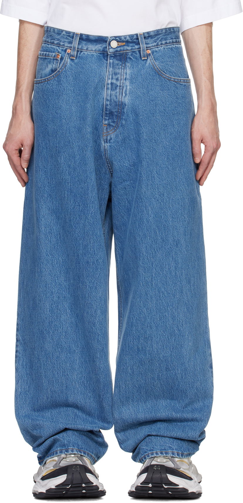 Jeans VETEMENTS Baggy Jeans Plava | UA66PA540N