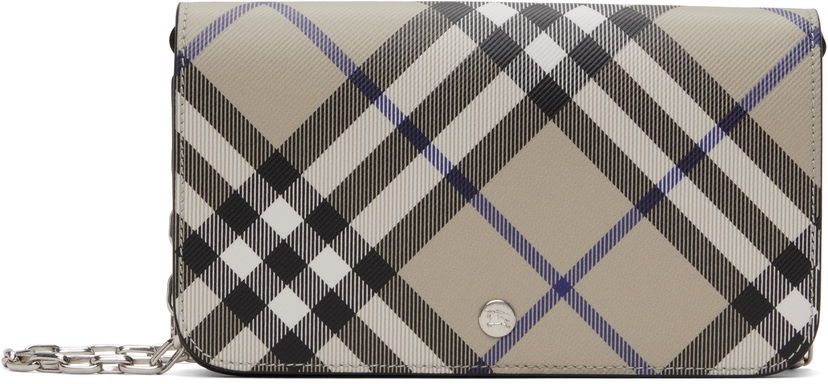 Novčanik Burberry Burberry Check Chain Wallet Bag Bež | 8095122