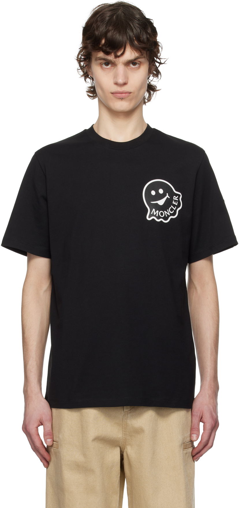 Majica kratkih rukava Moncler Moncler Creativo Graphic T-Shirt Crna | K10918C0001889AJS