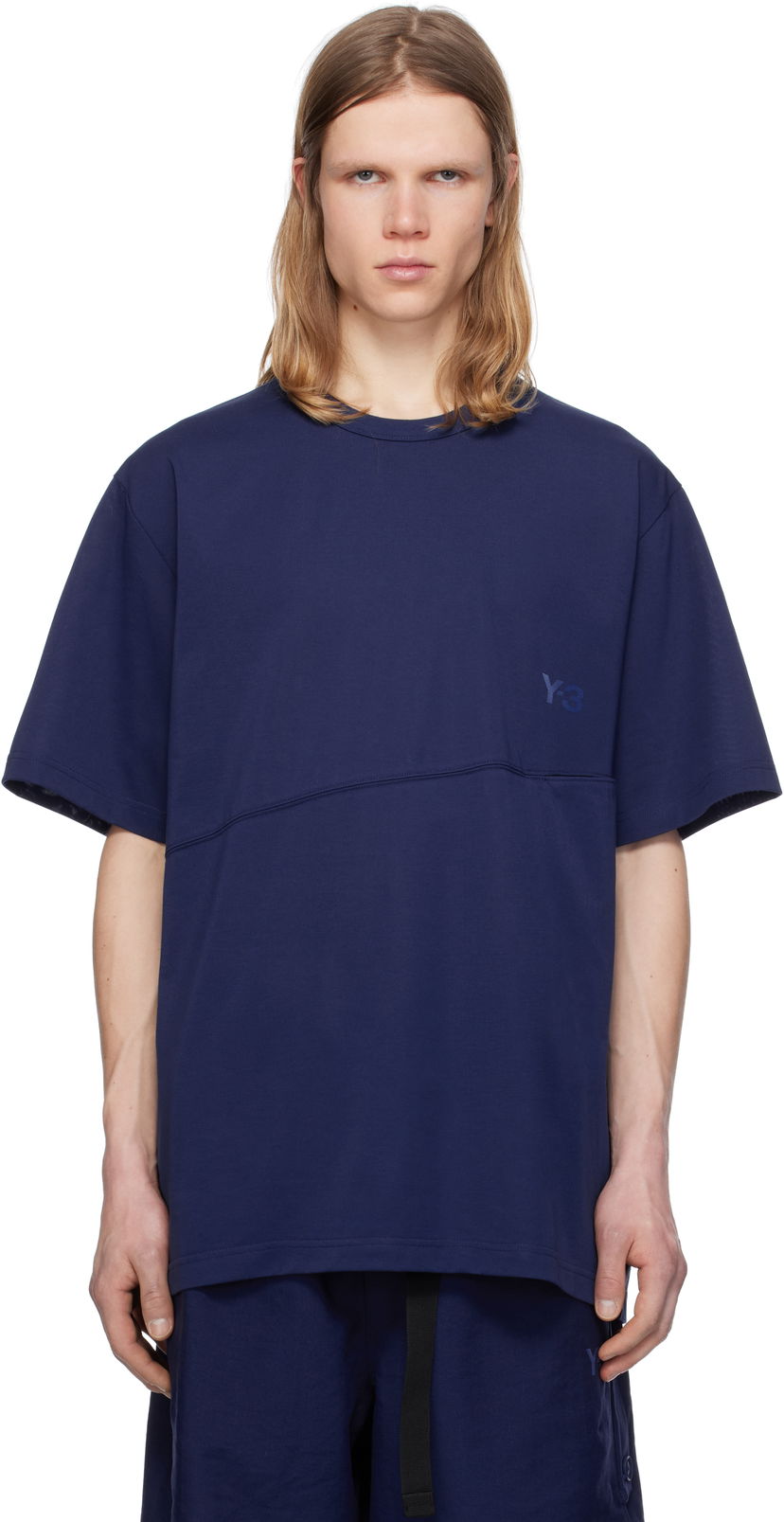 Majica kratkih rukava Y-3 Y-3 U Vent T-Shirt Tamnoplava | JM3240