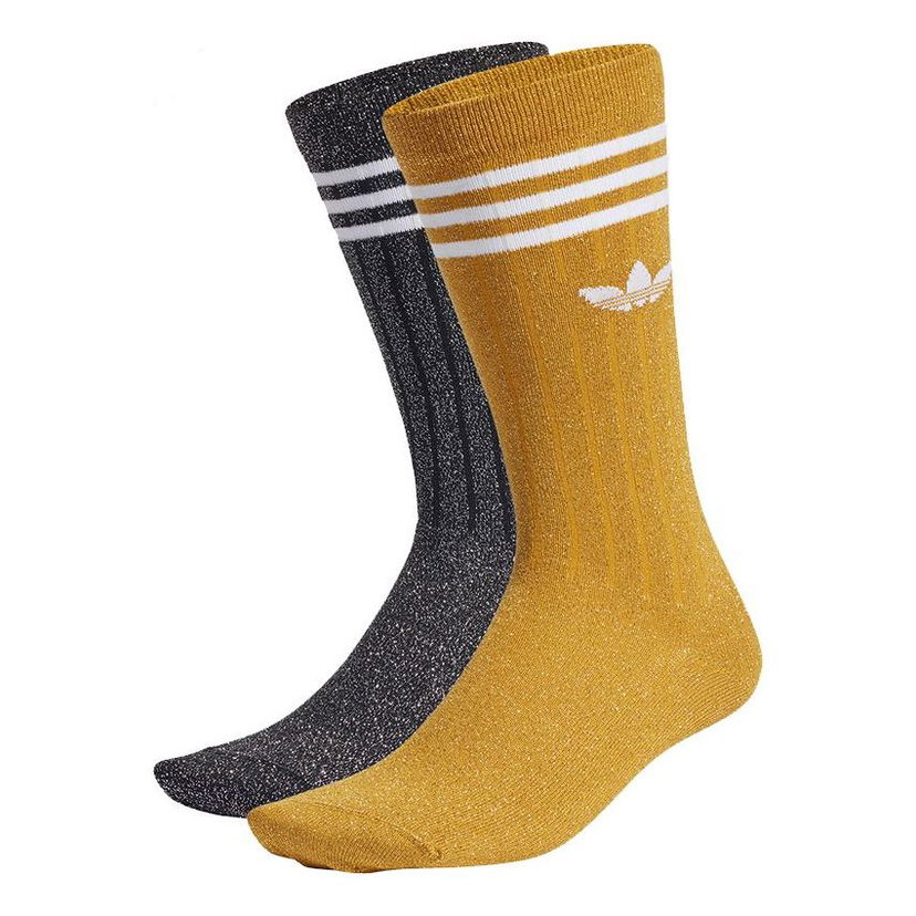 Čarape adidas Originals adidas Originals Glitter Ribbed Crew Socks - 2 Pairs Višebojno | H36835