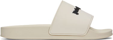 Tenisice i cipele Palm Angels Classic Logo Pool Slides Bijela | PWIC013C99MAT0016110, 0