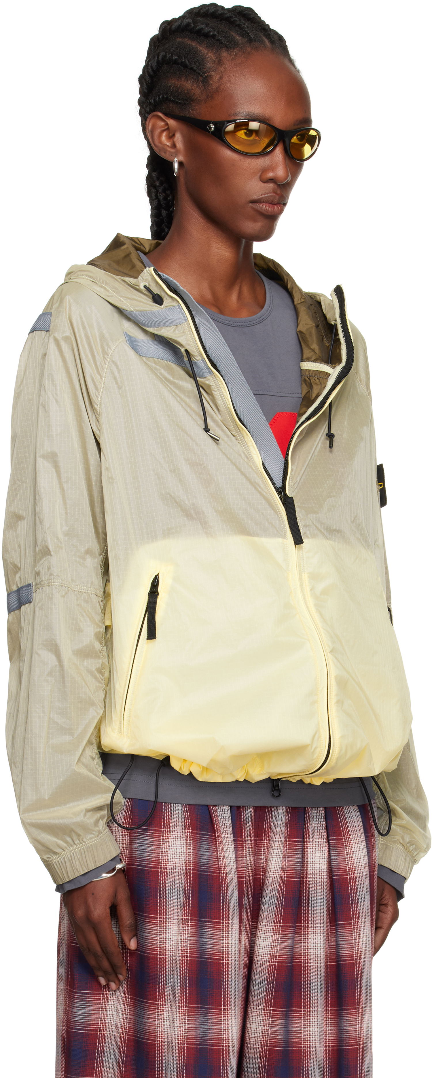 Jakna Stone Island Stone Island Ripstop Light HT Nylon Jacket Žuta | K2S15 Q100008 S0163, 1