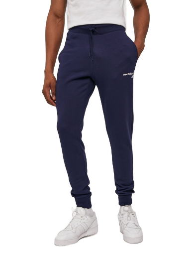 Trenirka New Balance Classic Core Fleece Pants Tamnoplava | MP03904PGM