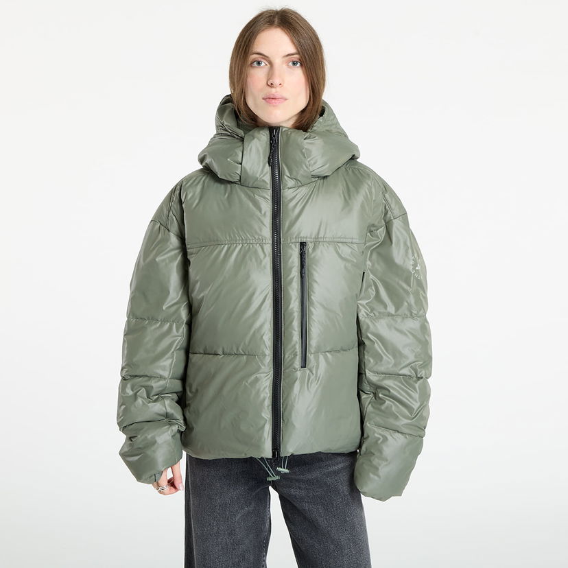 Pernata jakna adidas Performance Stella McCartney Padded Winter Jacket Zelena | JX4339