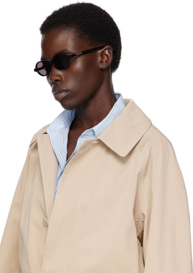 Sunčane naočale Bottega Veneta Bottega Veneta Classic Oval Sunglasses Crna | BV1388S-001, 3
