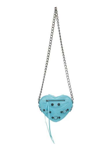Torba za rame Balenciaga 'Le Cagole' Heart Mini Bag Plava | 722781 1VG9Y