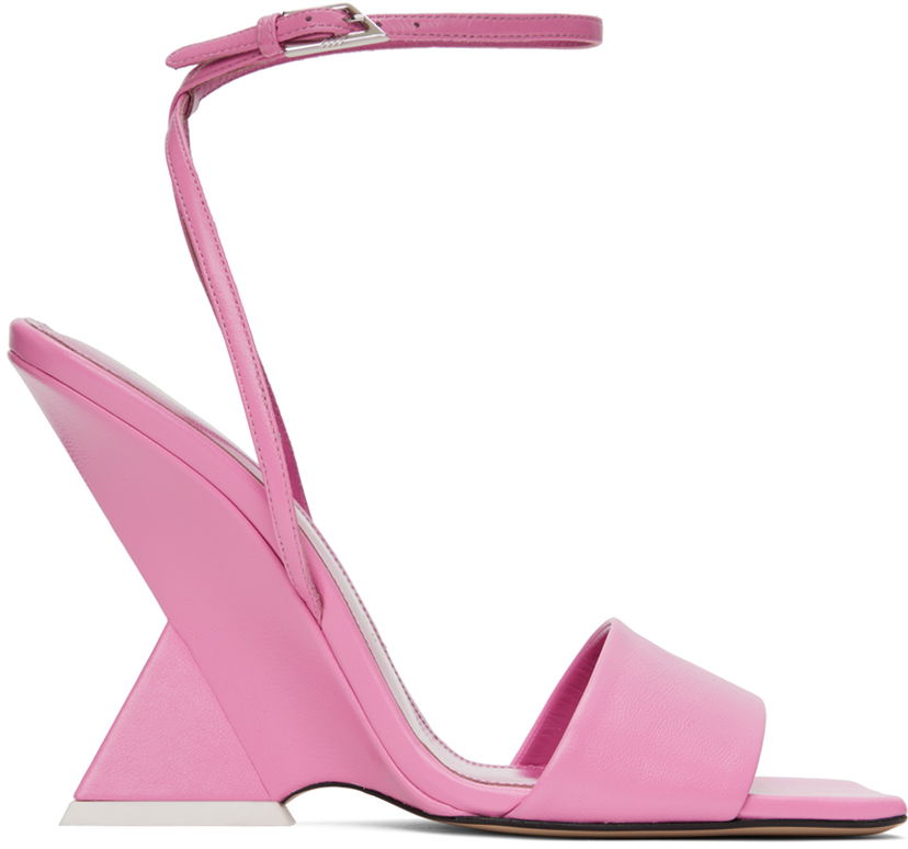 Njega cipela The Attico Attico Cheope Wedge Sandals Ružičasta | 236WS513 L071