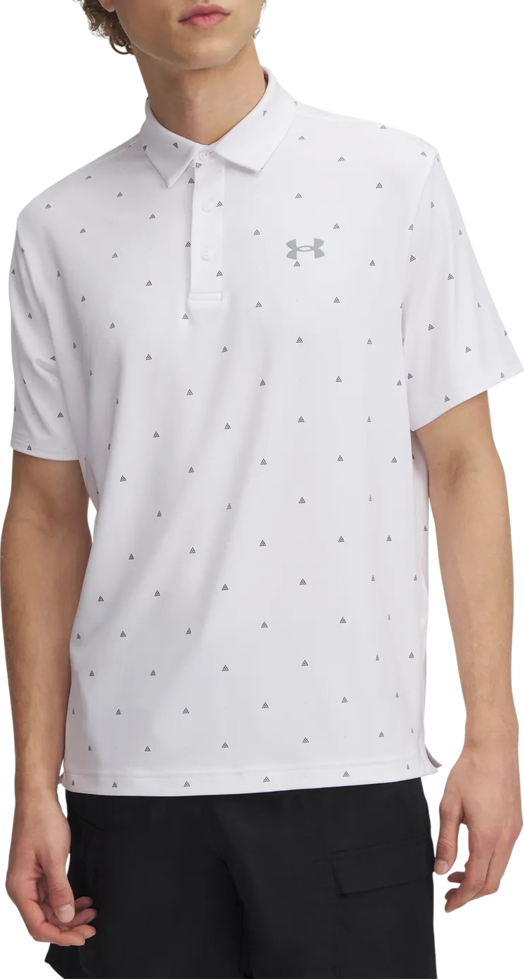 Polo majica Under Armour Under Armour Playoff 3.0 Printed Polo Shirt Bijela | 1378677-120