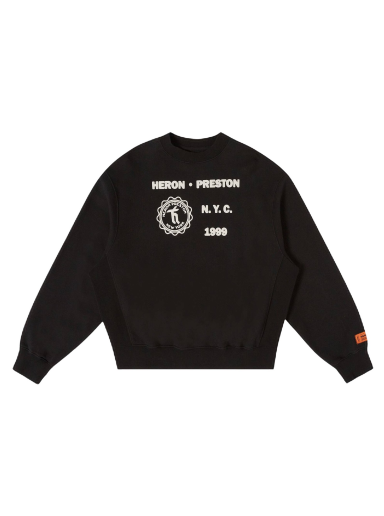 Dukserice HERON PRESTON Medieval Heron Crew Crna | HMBA020F22JER0051001