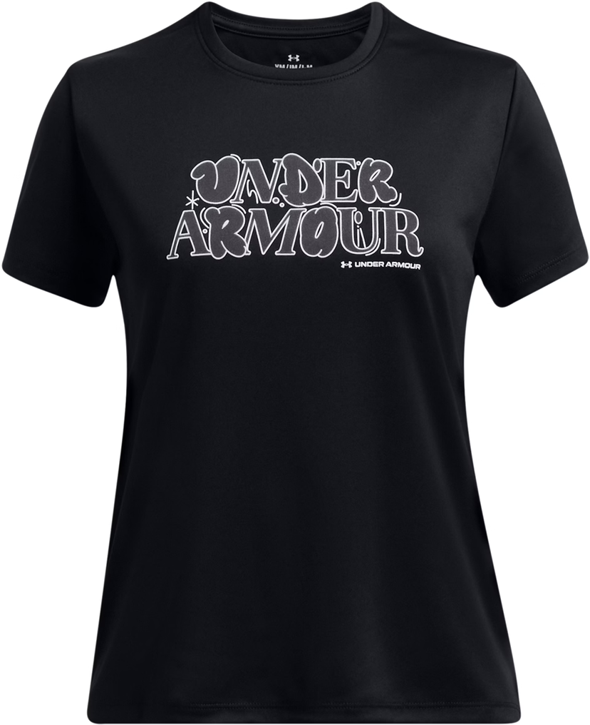 Majica kratkih rukava Under Armour UA Tech Wordmark Short Sleeve T-Shirt Crna | 1389759-001