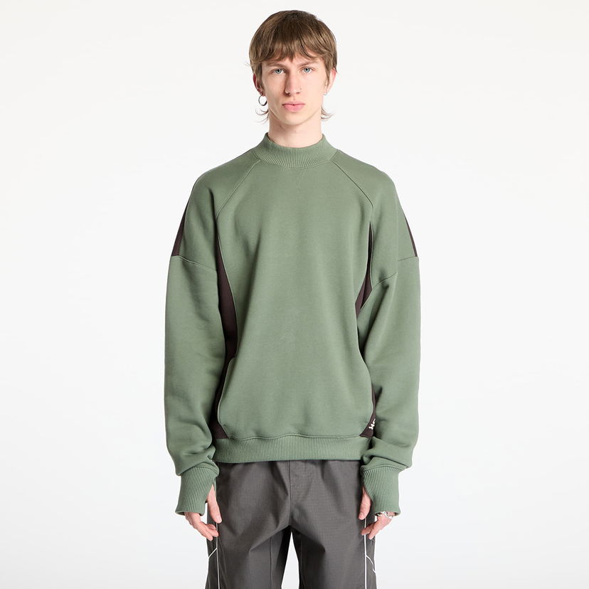 Džemper Reebok French Terry Crewneck Sweatshirt Zelena | RMBA00BC99JER0015460