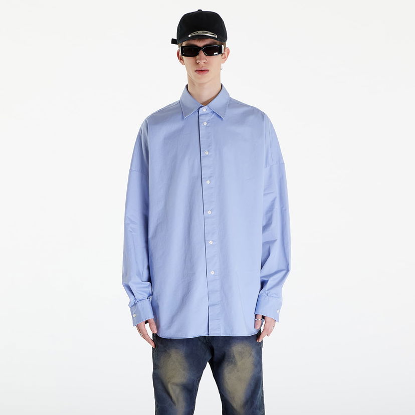 Košulja Diesel S-Limo-Logo Shirt Blue Plava | A08497_0AIAU Blue