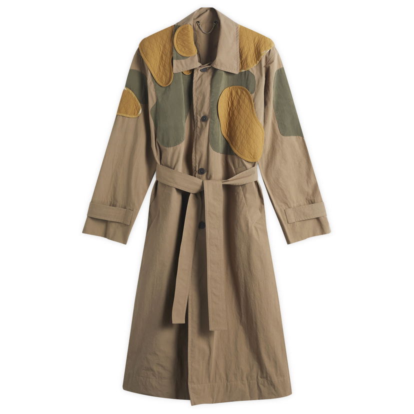 Trenčkot Craig Green Craig Green Utility Patch Trench Coat, Size Large Smeđa | CGSS25CWOLCO21-30378604