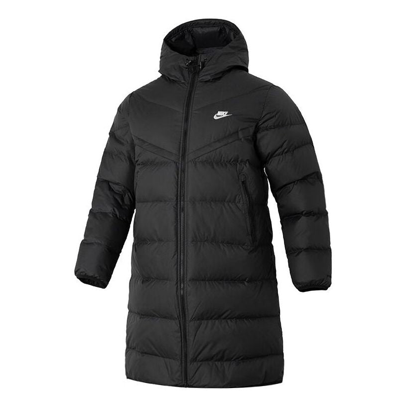 Pernata jakna Nike Long Down Parka Crna | FB8180-010