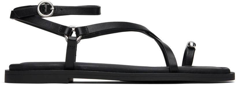 Dodaci rag & bone rag & bone Geo Toe Ring Sandals Crna | WFF25PF1011LE11