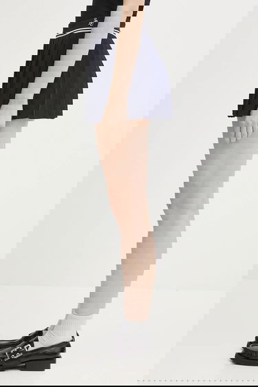 Suknja Sporty & Rich Sporty & Rich Abigail Pleated Miniskirt Tamnoplava | SK012602302BL106, 4