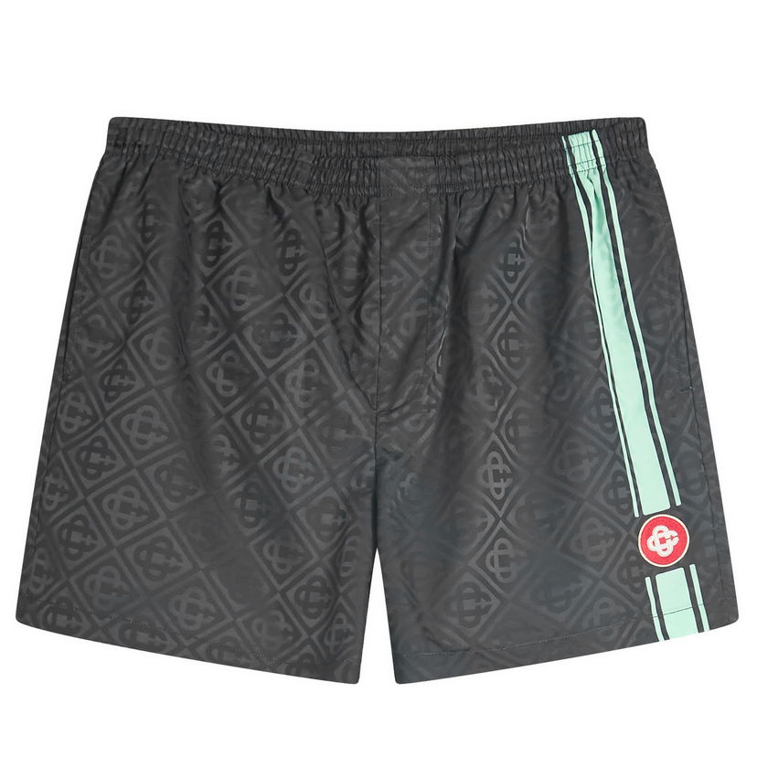 Kupaći kostimi Casablanca Casablanca Jacquard Swim Shorts, Size Small Crna | MPF25-TR-224-02