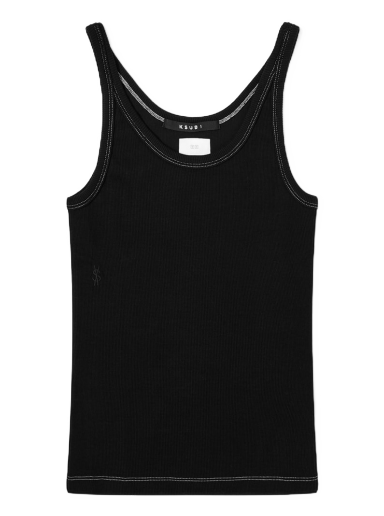 Majica bez rukava Ksubi Fitted Vest Top Crna | 5000005180