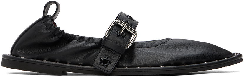 Tenisice i cipele Stella McCartney Stella McCartney Star-Studded Ballerina Flats Crna | 810429W1IL0