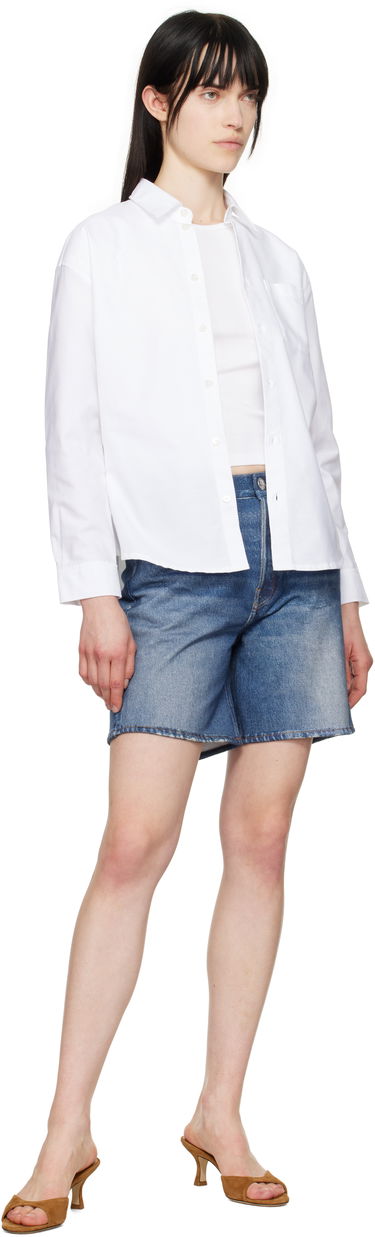 Kratke hlače rag & bone Rag & Bone Miramar Terry Kaia Shorts Plava | WCW25S90008200, 3