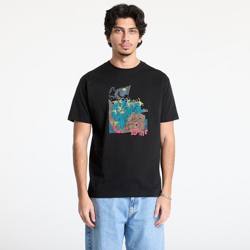 Majica kratkih rukava Dime DIME Folly T-Shirt Crna | DIMEHO2463BLK