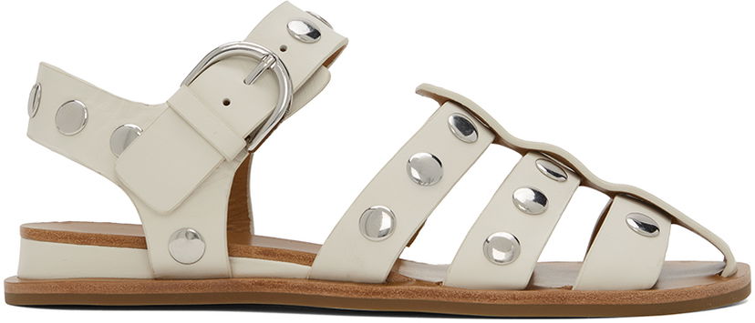 Odjeća rag & bone rag & bone Beau Fisherman Sandals Bijela | WFF24PF041LE41