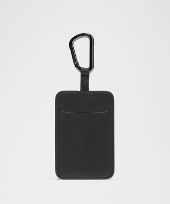 Privjesci za ključeve lululemon Leather Alternative Tag with Carabiner SLNSH Collection Crna | prod11870532, 6